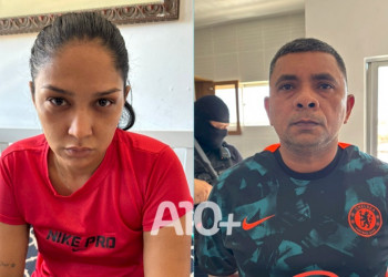 Casal é preso por tráfico de drogas e uso de documento falso em Teresina; um deles ainda tentou se livrar de entorpecente e agenda com anotações