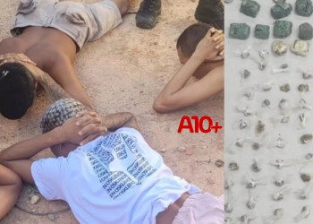Após perseguição, Polícia Militar prende suspeitos de tráfico de drogas em Timon