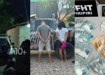Suspeitos de envolvimento em execução de jovem são presos no Piauí; drogas e mais de R$ 12 mil apreendidos