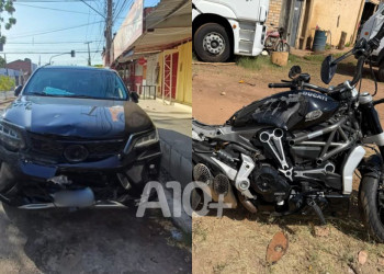 Homem é preso pela PRF após dirigir embriagado, atropelar motociclista e omitir socorro em Teresina