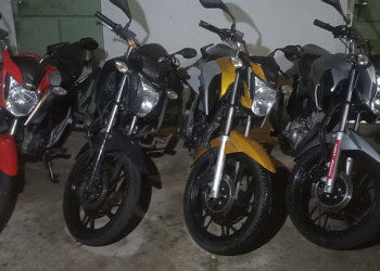 PRF recupera 4 motocicletas roubadas em Teresina; dois homens são presos