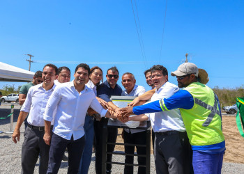 Rafael Fonteles inaugura obra no Rodoanel de Parnaíba com investimento superior a R$ 7 milhões