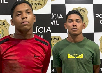 Dois homens são presos com arma e motocicleta roubada no Piauí; um deles tem envolvimento com homicídios