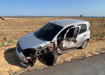 Motorista embriagado invade pista e colide com caminhão no interior do Piauí