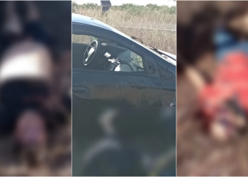 Carro sai da pista, capota diversas vezes e deixa dois homens mortos no interior do Piauí