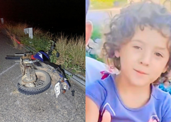 Criança morre após colisão entre carro e moto no interior do Piauí; motorista se evadiu do local
