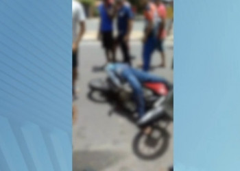 Flagra do Beto: homem morre após colidir motocicleta em caminhão