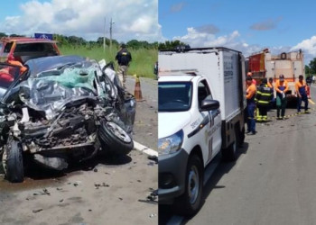 Saiba quem são as quatro vítimas de grave colisão entre carro e caminhão no Piauí