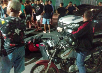 Jovem morre em acidente envolvendo motos e carro em Teresina