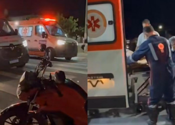 Colisão envolvendo motocicletas deixa três pessoas feridas no litoral do Piauí