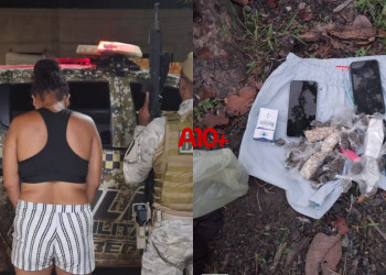 BEPI desarticula boca de fumo e apreende grande quantidade de drogas no interior do Piauí