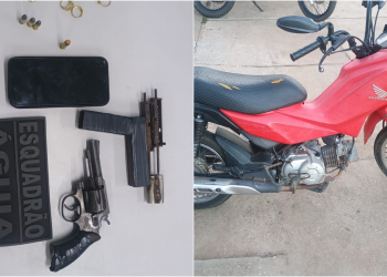 Dupla que estava tocando o terror com assaltos é presa pela PM em Timon; ainda reagiu à abordagem