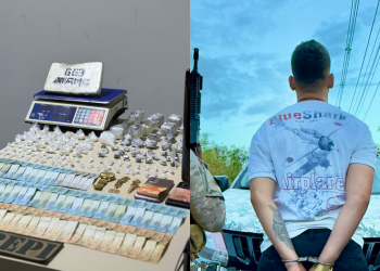 Polícia apreende grande quantidade de drogas e mais de R$ 6 mil na zona Sul de Teresina; um preso