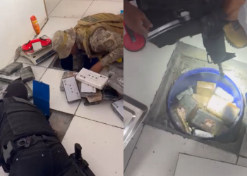 Polícia encontra no Maranhão depósito de drogas que seriam distribuídas para facção em Teresina