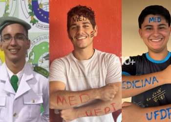 Alunos da rede estadual são aprovados e realizam o sonho de cursar Medicina no Piauí; conheça as histórias