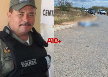 Forças de segurança fazem buscas e divulgam imagens dos suspeitos da morte de sargento da PM no litoral do Piauí