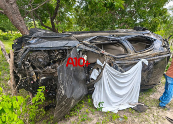 Grave acidente com carro deixa um morto e quatro feridos da mesma família no interior do Piauí