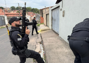 Draco deflagra nova operação e cumpre mandados contra faccionados do Bonde dos 40, em Teresina; VÍDEO!