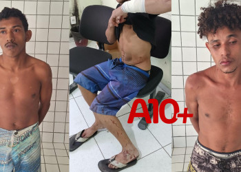 Suspeitos de esfaquearem rival por causa de mulher são presos pela PM no litoral do Piauí