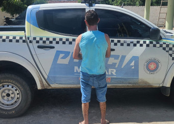 Homem é preso pela polícia após agredir ex-companheira duas vezes no Sul do Piauí