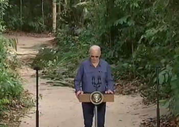 Joe Biden se torna o 1º presidente dos EUA a visitar a Amazônia e anuncia pacote de investimentos