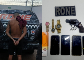 Suspeito tenta esconder arma na casa de vizinha, mas acaba preso pela polícia na zona Sul de Teresina