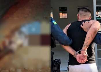 Polícia Militar prende suspeito de matar homem a golpes de faca no interior do Piauí