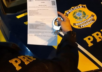 Homem procurado pela Justiça por crime de roubo é preso durante fiscalização na BR-316 em Teresina