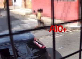 Câmera registra momento em que jovem é executada a tiros na zona Sul de Teresina; VÍDEO