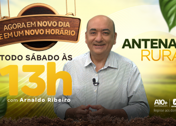 Antena Rural passa a ser exibido aos sábados, às 13h, na TV Antena 10 RECORD