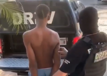 Homem é preso e adolescente apreendido suspeitos de roubos de motocicletas em Teresina