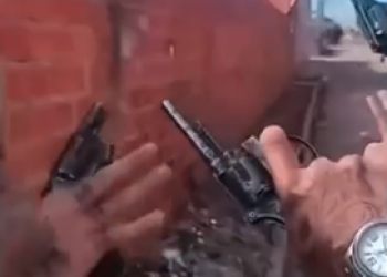Vídeo que circula nas redes sociais mostra jovens armados desafiando rivais em Timon-MA; Polícia investiga