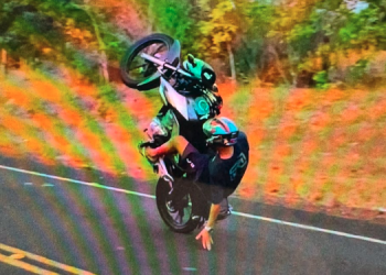 Jovem de 22 anos sem habilitação é preso em flagrante após dar “grau” em motocicleta na cidade de Altos, no Piauí