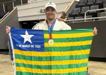 Cabo Stanley Torres, da PM do Piauí, é bicampeão mundial de judô nos Estados Unidos
