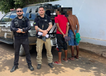 Dupla é presa por espancar e roubar idoso de 80 anos no interior do Piauí