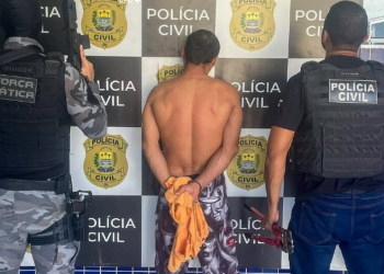 Polícia Civil prende suspeito de homicídio e tráfico durante operação no interior do Piauí
