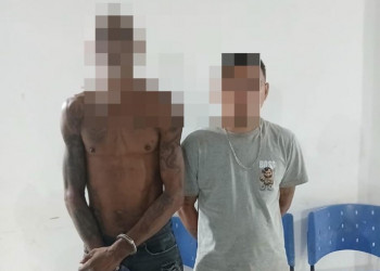 Polícia Militar prende dois homens por tráfico de drogas e porte ilegal de arma de fogo em Matias Olímpio, no Piauí