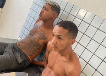 Dois homens são presos suspeitos de tráfico de drogas na zona Sul de Teresina