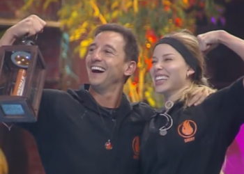 Dupla poderosa! Saory e Mesquita vencem a terceira Prova do Fogo de A Fazenda 17