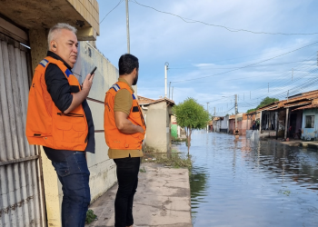 Defesa Civil coordena obra de drenagem de R$ 100 milhões contra alagamentos em Parnaíba