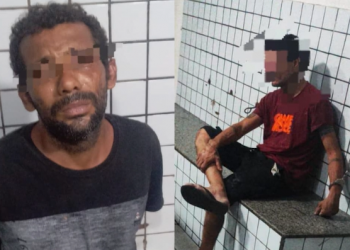 Dupla é presa com motocicleta roubada na zona Sul de Teresina; um dos envolvidos já possuía extensa ficha criminal