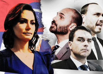 Com Bolsonaro preso na PF, família racha sobre liderança política