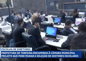 Projeto que altera forma de escolha de diretores escolares gera discussões na Câmara de Teresina; sindicato aponta risco de interferência política