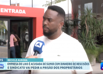 Sindicato acusa consórcio Recicle/Aurora de desaparecer com dinheiro de trabalhadores da limpeza; entidade pede prisão dos proprietários