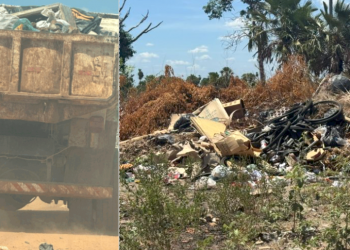 Ministério Público flagra caminhão da Prefeitura de Campo Maior despejando resíduos em lixão interditado no Piauí