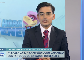 À RECORD, Dudu Camargo diz que não esperava vencer A Fazenda 17: 