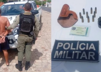 Homem é preso com arma de fogo após PM ser acionada por causa de briga de família no Piauí