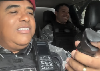 No Piauí, policial usa spray de pimenta em viatura fechada com mais 2 agentes: 