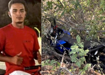 Jovem de 20 anos perde controle de motocicleta e morre em acidente na PI-115, em Castelo do Piauí