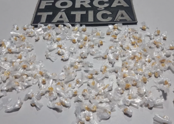 Força Tática apreende cerca de R$ 2 mil em pedras de crack no Centro de Teresina